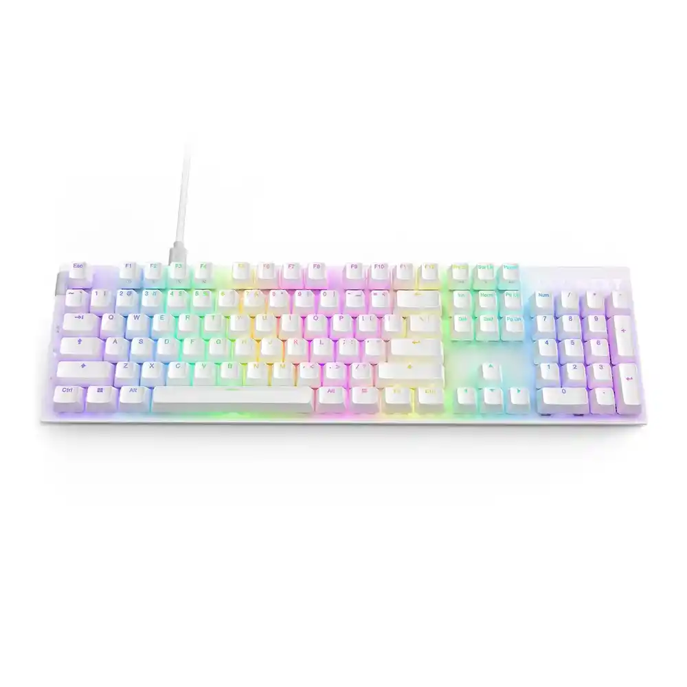 (image for) NZXT Function 2 Full Size Wired White Optical Switch Keyboard